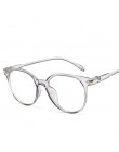 2019 nowe okrągłe okulary kobiety/mężczyźni moda okrągłe okulary ramka dla kobiet przezroczyste fałszywe okulary śliczne przezro