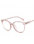 2019 nowe okrągłe okulary kobiety/mężczyźni moda okrągłe okulary ramka dla kobiet przezroczyste fałszywe okulary śliczne przezro