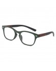 Zilead Square imitacja drewna plastikowe czytanie Glasse dla kobiet i mężczyzn powiększające okulary do czytania z + 1.0to + 4.0