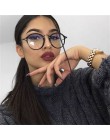 Okrągłe okulary Retro kobiety przezroczyste soczewki okulary kobieta klasyczny vintage trendy nit Speactacles okulary