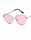 COOYOUNG moda kobiety kocie oko markowe okulary przeciwsłoneczne projektant Retro metalowa powłoka lustrzane okulary przeciwłone