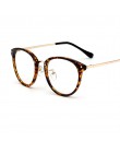 Okrągłe okulary Retro kobiety przezroczyste soczewki okulary kobieta klasyczny vintage trendy nit Speactacles okulary