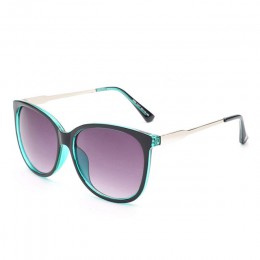 ELITERA damskie ponadgabarytowe modne okulary przeciwsłoneczne damskie Vintage okrągłe duże oprawki zewnętrzne okulary przeciwsł
