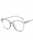 2019 nowe okrągłe okulary kobiety/mężczyźni moda okrągłe okulary ramka dla kobiet przezroczyste fałszywe okulary śliczne przezro