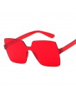 Moda okulary przeciwsłoneczne damskie damskie czerwony żółty moda kwadratowe okulary przeciwsłoneczne damskie jazdy odcienie UV4