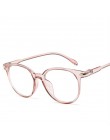 2019 nowe okrągłe okulary kobiety/mężczyźni moda okrągłe okulary ramka dla kobiet przezroczyste fałszywe okulary śliczne przezro