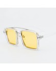 2019 ponadgabarytowych mężczyźni kwadratowe okulary luksusowa marka kobiety okulary przeciwsłoneczne męskie Gafas de sol damskie