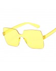 Moda okulary przeciwsłoneczne damskie damskie czerwony żółty moda kwadratowe okulary przeciwsłoneczne damskie jazdy odcienie UV4