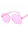 Moda okulary przeciwsłoneczne damskie damskie czerwony żółty moda kwadratowe okulary przeciwsłoneczne damskie jazdy odcienie UV4