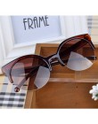 Oculos De Sol Feminino 2020 nowych moda w stylu Retro designerska Super okrągłe okrągłe okulary kocie oko damskie okulary okular