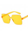 Moda okulary przeciwsłoneczne damskie damskie czerwony żółty moda kwadratowe okulary przeciwsłoneczne damskie jazdy odcienie UV4