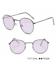 Evrfelan nowe lusterko damskie okulary mężczyźni Retro okrągłe okulary kobieta moda Unisex okulary metalowa rama gafas de sol