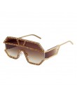 47165 moda Rhinestone ponadgabarytowych jeden obiektyw okulary przeciwsłoneczne z cyrkoniami mężczyźni kobiety geometryczne z kr