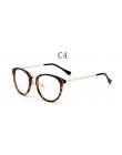 Okrągłe okulary Retro kobiety przezroczyste soczewki okulary kobieta klasyczny vintage trendy nit Speactacles okulary
