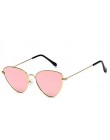 ZXWLYXGX 2018 nowe okulary przeciwsłoneczne cat eye kobiety marka Trendy przyciemniane kolor Vintage Shaped okulary Famle w kszt