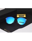 Moda damska spolaryzowane okulary przeciwsłoneczne damskie kocie oko okulary damskie okulary przeciwsłoneczne lustro z pudełkiem