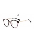 Okrągłe okulary Retro kobiety przezroczyste soczewki okulary kobieta klasyczny vintage trendy nit Speactacles okulary
