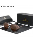 Oryginalne KINGSEVEN Retro okrągłe steampunkowe okulary przeciwsłoneczne mężczyźni Retro kobiety okulary odcienie Vintage okular