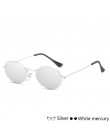 RICHPER Fashion okulary przeciwsłoneczne damskie metalowe małe owalne okulary przeciwsłoneczne damskie dziewczęce okulary przeci