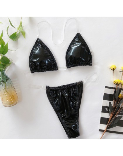 Dwuczęściowy strój kąpielowy dla kobiet bikini na wakacje gładki klasyczny wygodny modny seksowny