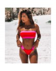 Nowe seksowne Bikini Set brazylijskie bikini 2020 stroje kąpielowe kobiety Bandeau kostium kąpielowy damski Push up kostium kąpi
