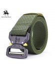 NO.ONEPAUL outdoor hunting metalowe pasy taktyczne dla mężczyzn wielofunkcyjna klamra wysokiej jakości morski korpus męski pas t