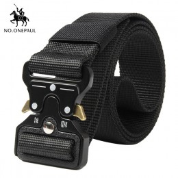 NO.ONEPAUL outdoor hunting metalowe pasy taktyczne dla mężczyzn wielofunkcyjna klamra wysokiej jakości morski korpus męski pas t