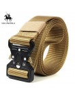 NO.ONEPAUL outdoor hunting metalowe pasy taktyczne dla mężczyzn wielofunkcyjna klamra wysokiej jakości morski korpus męski pas t