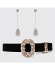 Girlgo 2020 luksusowy barokowy kryształ Metal Maxi pas dla kobiet Trendy Rhinestone talia akcesoria Wedding Party biżuteria prez
