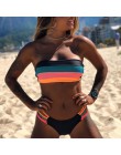 Nowe seksowne Bikini Set brazylijskie bikini 2020 stroje kąpielowe kobiety Bandeau kostium kąpielowy damski Push up kostium kąpi