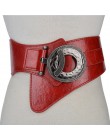 Hot moda kobiety szeroki pas elastyczny pas elastyczny pas damski pasy dla kobiet cinturon mujer cummerbund pasek LB029