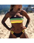 Nowe seksowne Bikini Set brazylijskie bikini 2020 stroje kąpielowe kobiety Bandeau kostium kąpielowy damski Push up kostium kąpi
