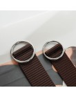 Kobiety solidna modna klamra pas biodrowy Feminino Ceinture Femme Cinturon Mujer Harajuku Cinto płótno męski i żeński pasek stud