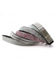 Kobieta pas biodrowy modne Bling Handmade Rhinestone inkrustowane elastyczne błyszczące na sukienki damskie płaszcz koszula szer