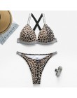 Neon zielony mikrobikini 2020 strój kąpielowy Sexy push up strój kąpielowy kobiet kąpiących trójkąt błyszczące stroje kąpielowe 