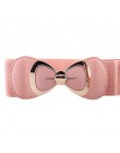 Kobiety pas moda Bowknot klamra pas rocznika szerokie paski dla kobiet elastyczna rozciągliwa talia pas ceinture femme A9
