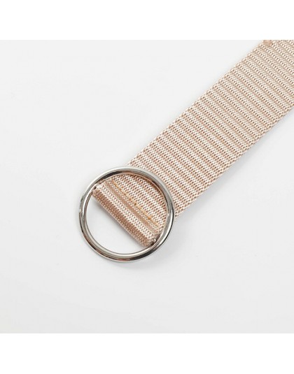Kobiety solidna modna klamra pas biodrowy Feminino Ceinture Femme Cinturon Mujer Harajuku Cinto płótno męski i żeński pasek stud