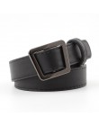 OLOME czarny czerwony podwójne okrągłe klamry kobiet pas biodrowy kobiet Riem Cinto Feminino Ceinture Femme Cinturon Mujer Haraj