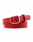 OLOME czarny czerwony podwójne okrągłe klamry kobiet pas biodrowy kobiet Riem Cinto Feminino Ceinture Femme Cinturon Mujer Haraj
