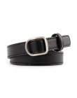 OLOME czarny czerwony podwójne okrągłe klamry kobiet pas biodrowy kobiet Riem Cinto Feminino Ceinture Femme Cinturon Mujer Haraj