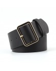 OLOME New Fashion 4.8cm szeroki czarny czerwona skóra kobiet damskie paski wysokiej talii pas gorset pasy dla kobiet elegancki p