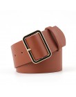 OLOME New Fashion 4.8cm szeroki czarny czerwona skóra kobiet damskie paski wysokiej talii pas gorset pasy dla kobiet elegancki p