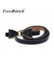 Darmowe strusia Fitness kobiety cukierki skórzane kobiety Skinny Butterfly łuk pas biodrowy pas kobieta pasy sukienka cinturon m