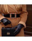 Nowa kobieta moda luksusowe Rhinestone dla kobiet szeroki pas srebrny ślub panny młodej kryształowy diament pas biodrowy pasy Ba