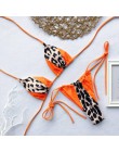 Bikinx Leopard bikini 2020 mujer biquini zebra Neon seksowne stroje kąpielowe strój kąpielowy dla kobiet String brazylijski stró