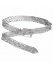 Girlgo Vintage Crystal ZA paski dla kobiet kobieta dedukcja strona złoty kolor klamra dżinsy dzikie pasy łańcuszek na akcesoria 