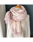 Knitting paszmina z kaszmiru szalik długi szalik z Tessel cieplej zima moda szalik luksusowy prezent dla kobiet Ladies