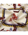 53cm klasyczny krata koń jedwabny szalik 2020 moda kobiety kwadratowe chustki Bandanna pałąk krawat zespół profesjonalny szalik