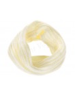 Kobiety moda Winter Warm nieskończoność koło kabel dzianiny Cowl Neck długi szal szal