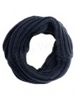 Kobiety moda Winter Warm nieskończoność koło kabel dzianiny Cowl Neck długi szal szal